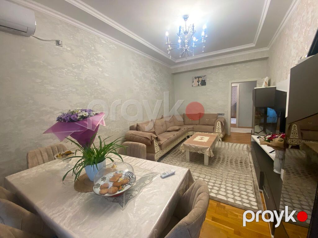 3 otaqlı, Yeni tikili, 105 kv. m — Mənzil, Bakı (4)