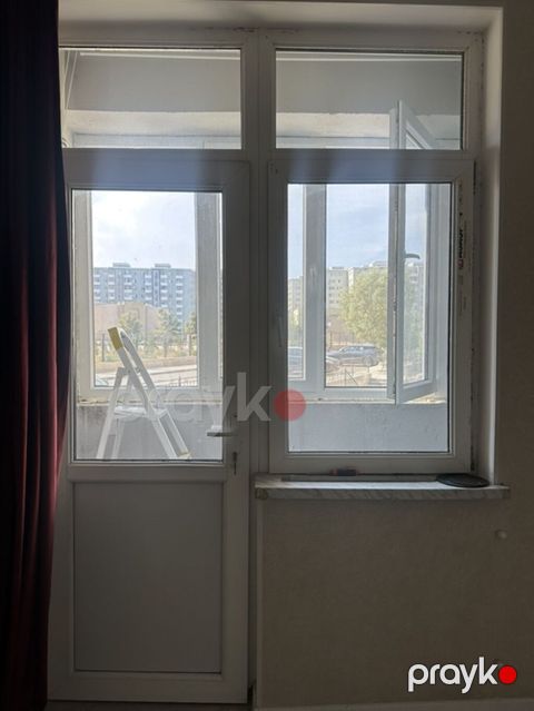 PVC balkon qapısı və pəncərə bloku - Material: ağ PVC profil — Bakı
