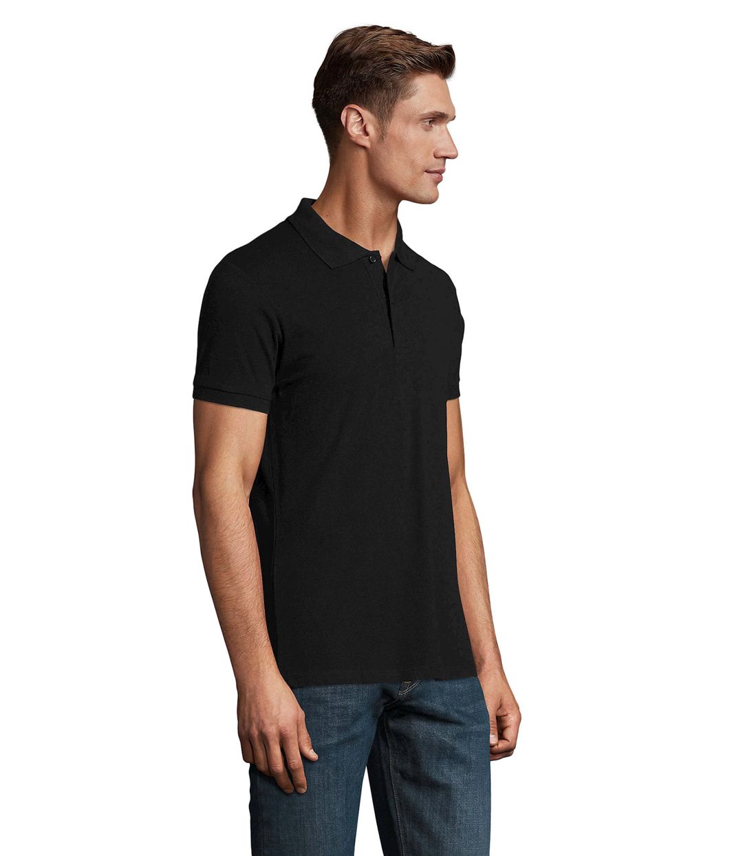 Kişilər üçün polo Sol's 11346312, qara, pambıq, ölçü 3XL — Mallar, Bakı (3)