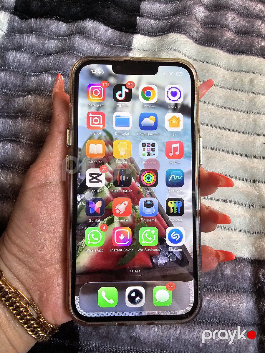 Apple iPhone 13 Pro Silver 256GB/6GB — Smartfonlar, Bakı (2)