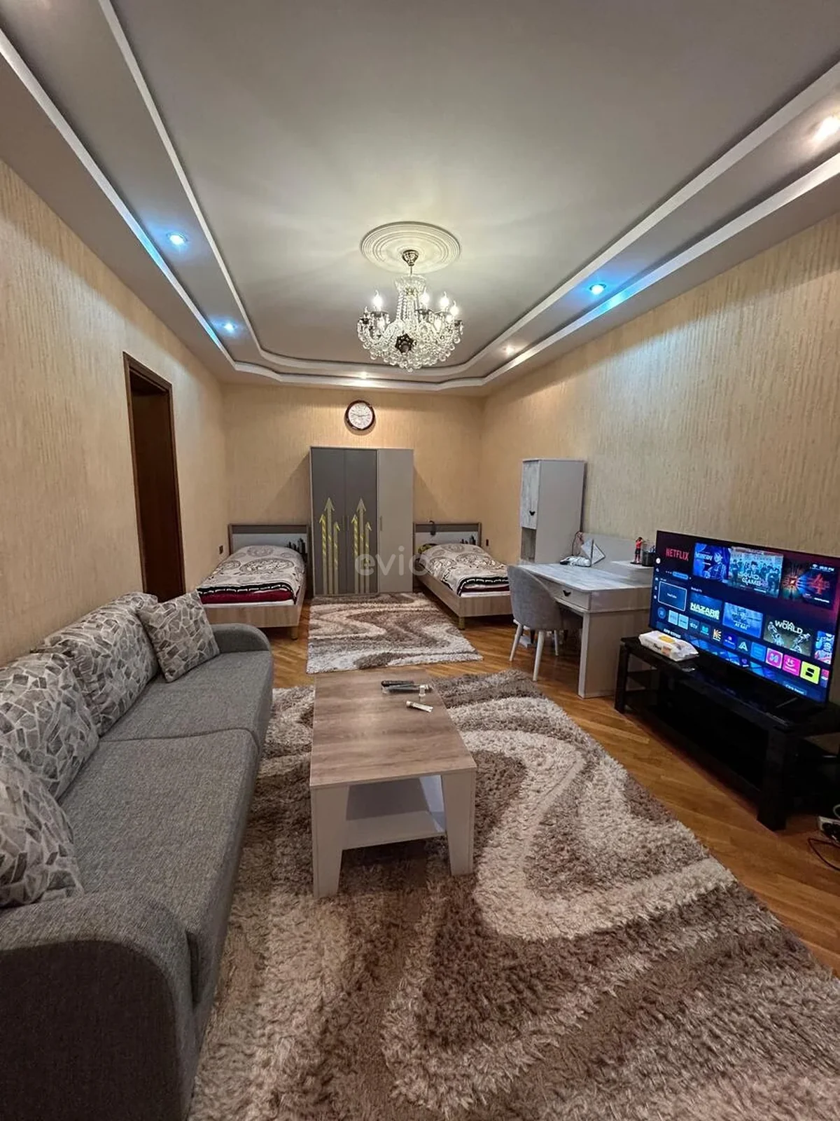 3 otaqlı tam təmirli mənzil satılır 9-cu mikrorayonda — Bakı
