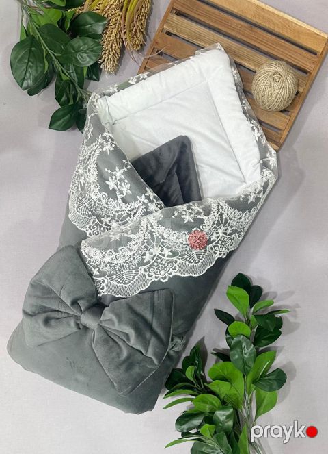 Yenidoğulmuş üçün zərf OP-0037, boz — Bakı