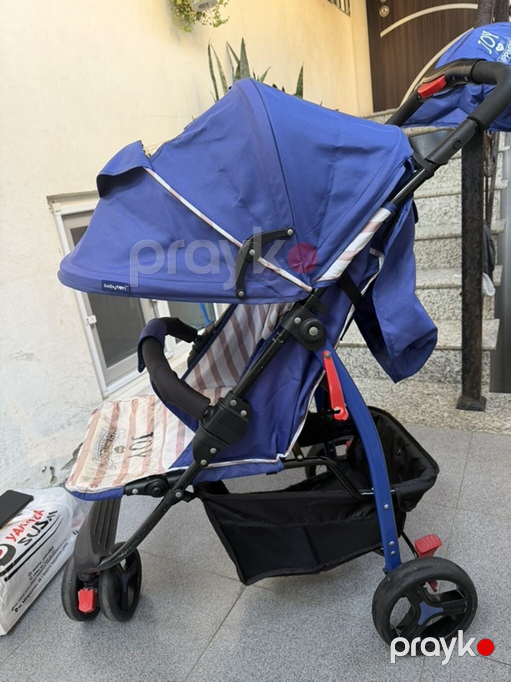 Uşaq arabası – “Baby Tilly” tipli yüngül gəzinti modeli - Rəng: mavi — Arabalalar, Bakı (3)