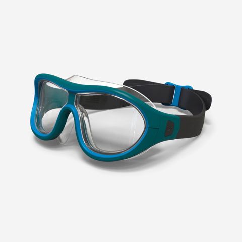 Üzgüçülük maskası Decathlon Swmdow, göy/qara — Bakı
