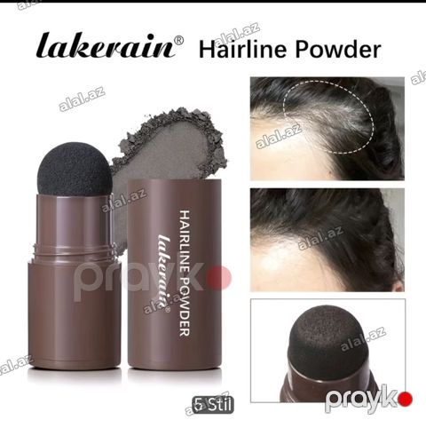 Lakerain Hairline Powder – saç xəttini və seyrək sahələri tez və təbii — Bakı