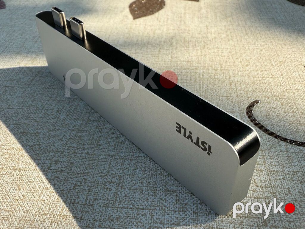 Istyle USB‑C/Thunderbolt 3 Hub – MacBook üçün çoxportlu adapter — Noutbuk aksesuarları, Bakı (3)