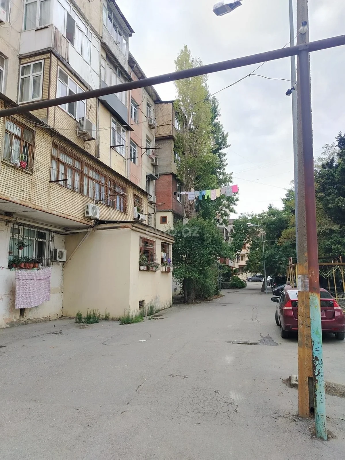 Kirayə 2 otaqlı mənzil Nəsimi metrosu yaxınlığında — Mənzil, Bakı (11)