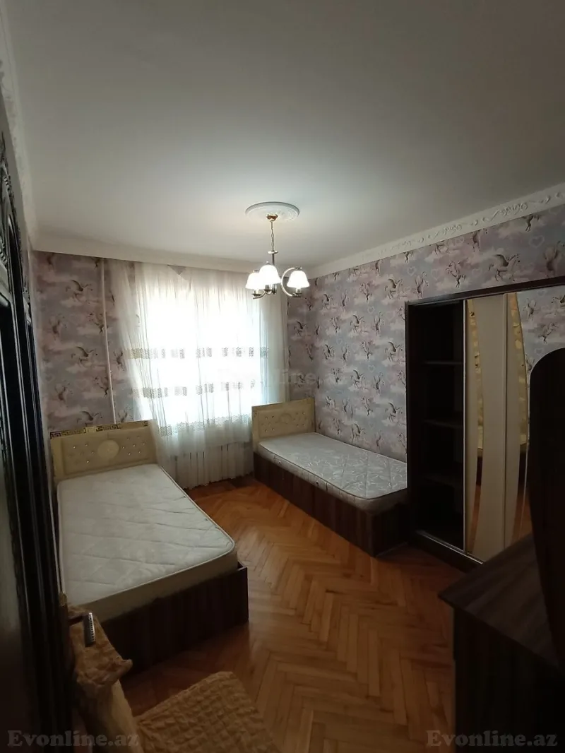 Kirayə verilir 3 otaqlı Mənzil Köhnə tikili 100 m² Bakı, Xətai r., Həzi Aslanov m., Əhmədli — Mənzil, Bakı (8)
