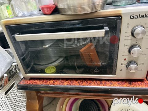 Galaksi elektrik mini soba - Stolüstü elektrik sobası, şüşə qapı və — Bakı