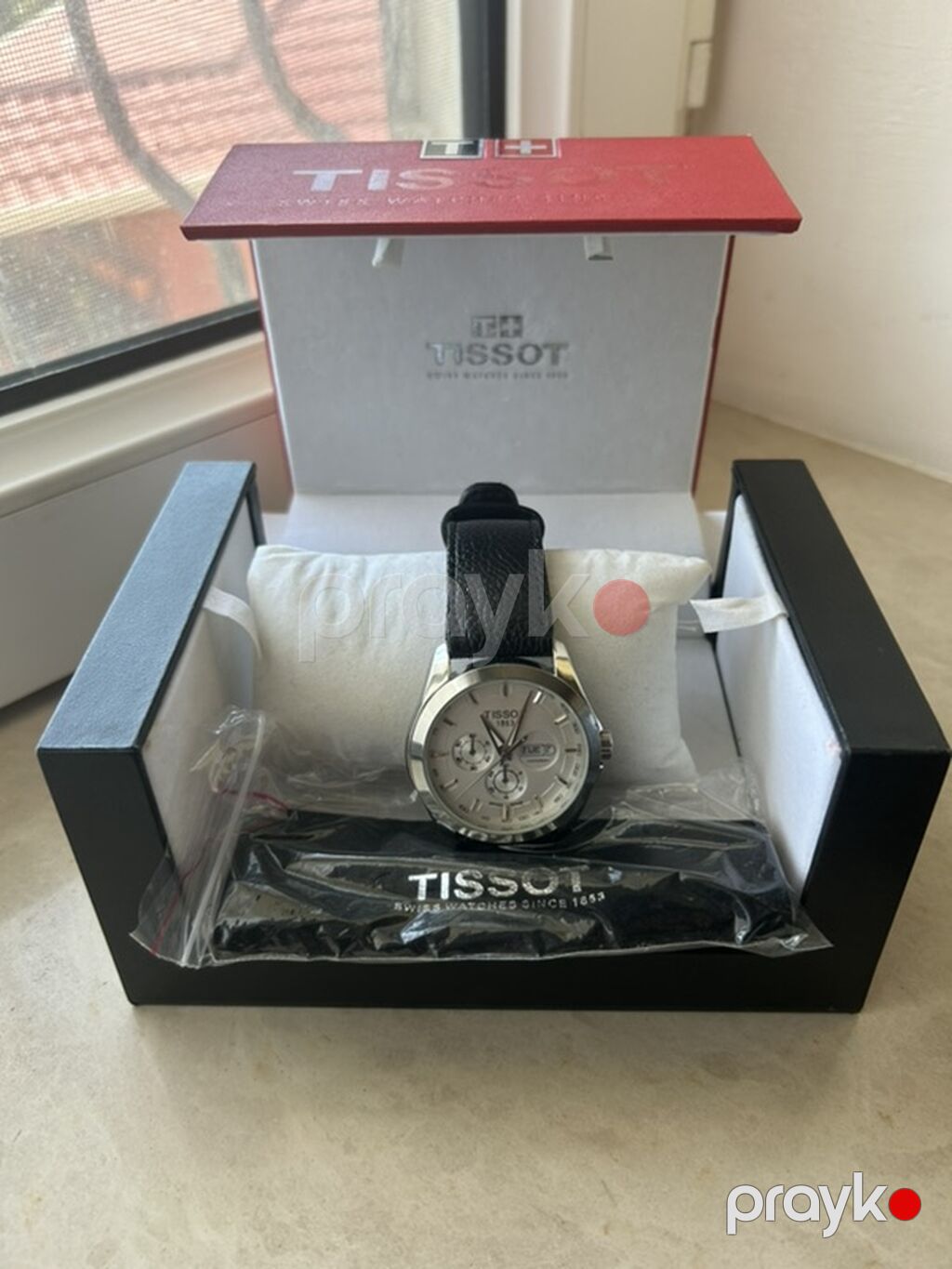 Tissot kişi qol saatı – orijinal qablaşdırma ilə - Brend: Tissot — Şəxsi əşyalar, Bakı (2)