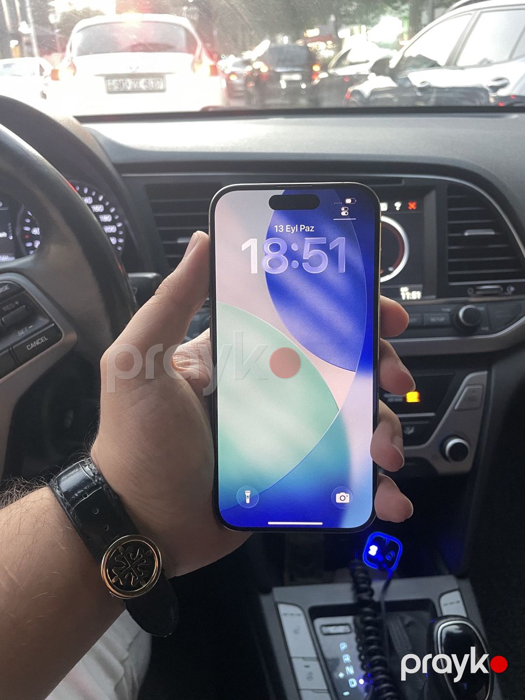 Apple iPhone 15 Pro Natural Titanium 128GB/8GB — Smartfonlar, Bakı (7)