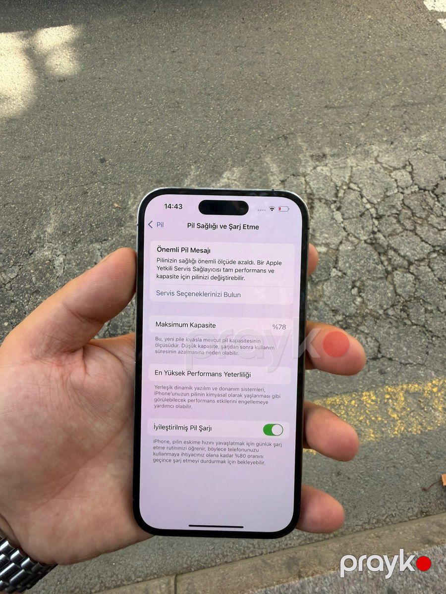 Apple iPhone 14 Pro Deep Purple 128GB/6GB — Smartfonlar, Bakı (2)