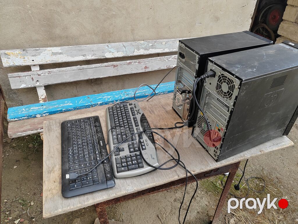 HP masaüstü kompüterlər dəsti Məhsul təsviri: - İki ədəd HP stolüstü — Masaüstü kompüterlər, Masazır (2)