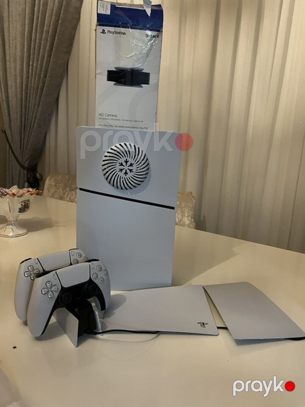 PlayStation 5 (PS5) komplekti Hərşey Ornijal 3 aydi Alinib Hərşey — Oyun konsolları, Gəncə (3)