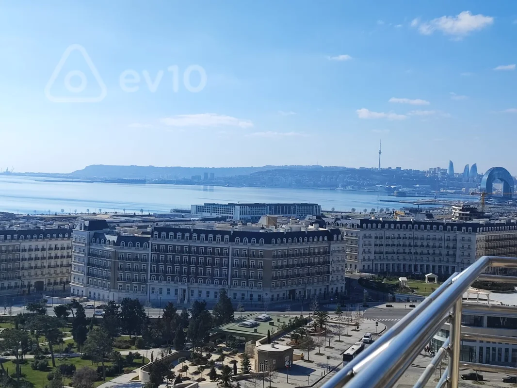 4 otaqlı mənzil, 185 m², Merkezi Bulvar kucesi — Mənzil, Bakı (2)