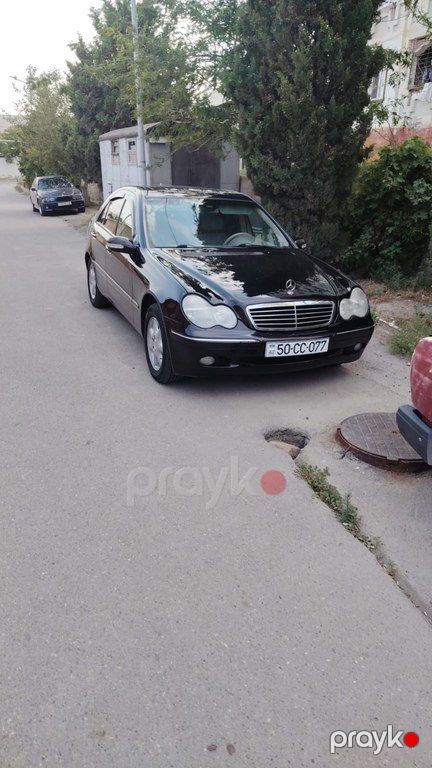 Mercedes C 200, 2.0 L, 2001 il, 300 000 km — Avtomobillər, Bakı (3)