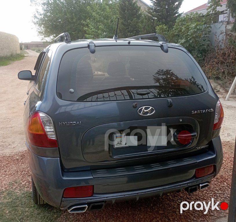 Hyundai Santa Fe, 2.7 L, 2004 il, 330 000 km — Avtomobillər, Bakı (2)