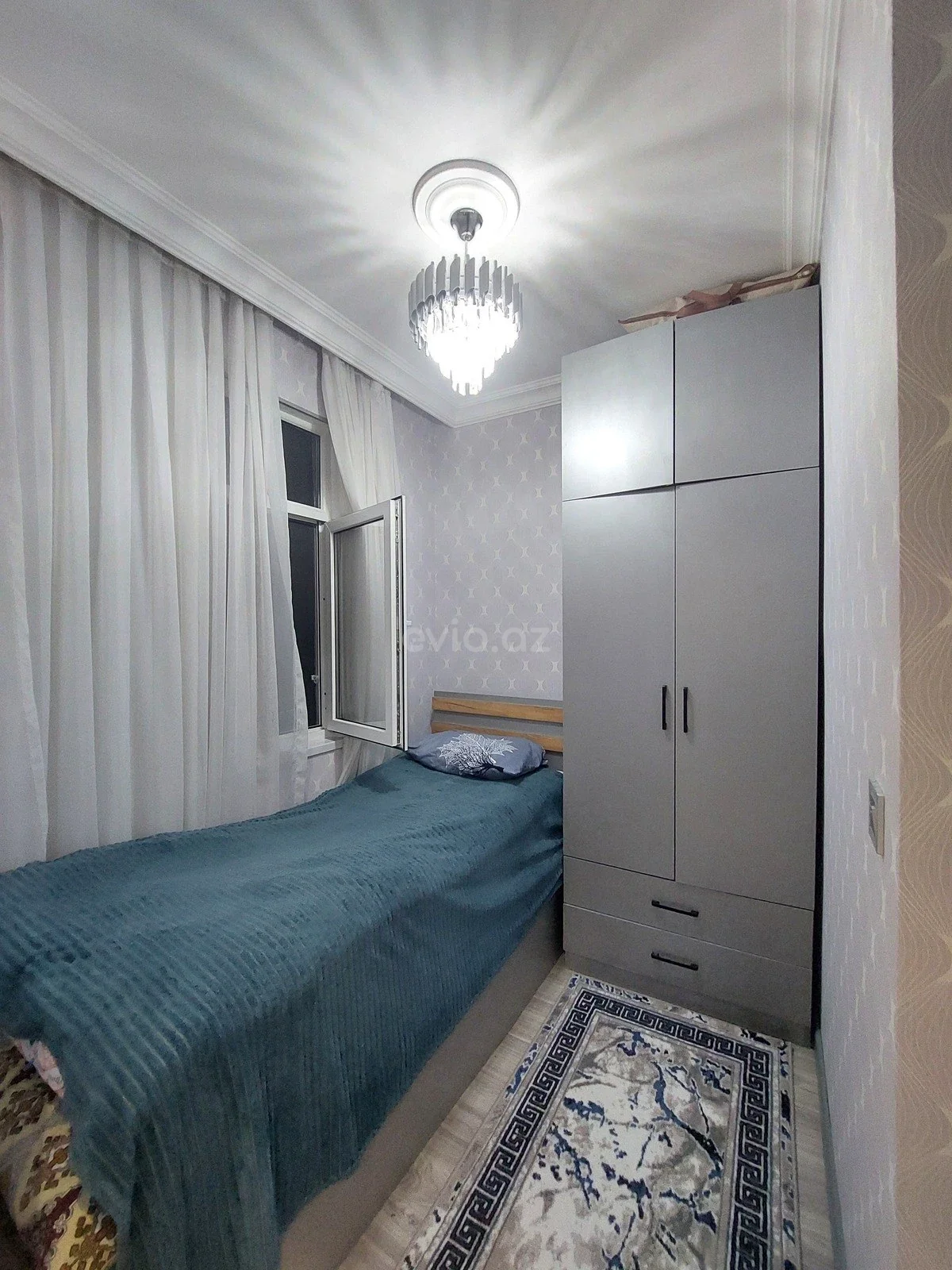3 otaqlı tam təmirli mənzil satılır 7-ci mikrorayonda — Mənzil, Bakı (5)