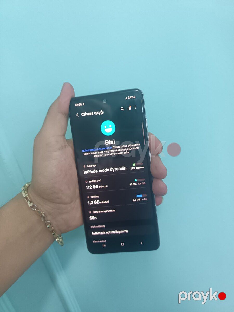 Samsung Galaxy A52 Awesome White 128GB/4GB — Smartfonlar, Bakı (3)