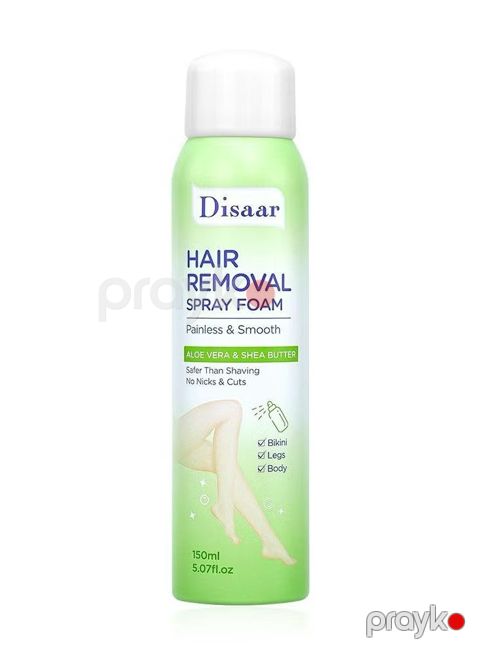 Depilyasiya üçün krem-sprey Disaar Aloe Vera & Shea Butter, 150 ml — Bakı