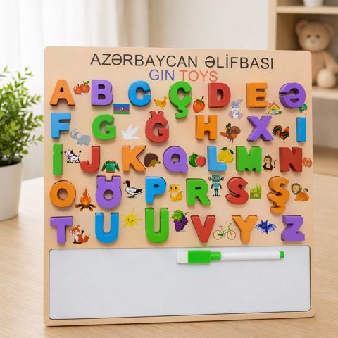 İnkişaf etdirən oyun AZ-ELIFBA-GIN01 — Bakı