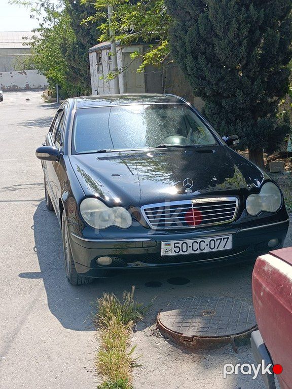 Mercedes C 200, 2.0 L, 2001 il, 300 000 km — Avtomobillər, Bakı (2)