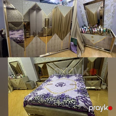 Yataq dəsti satılır 1500₼. ideal vəziyyətdə. matrası var.Ünvan — Bakı