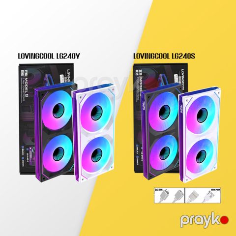 LovingCool LG240 Double Argb Case Fan with RPM Monitor — Bakı