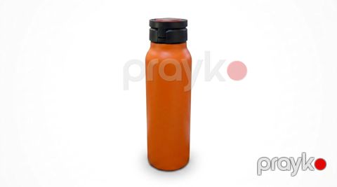 İdman su qabı, Paslanmayan polad, 710 ml, Narıncı — Bakı