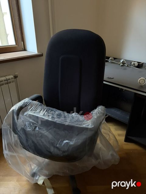 Erqonomik ofis kreslosu - Yüksək arxa dayaqlı, bel zonasını — Bakı
