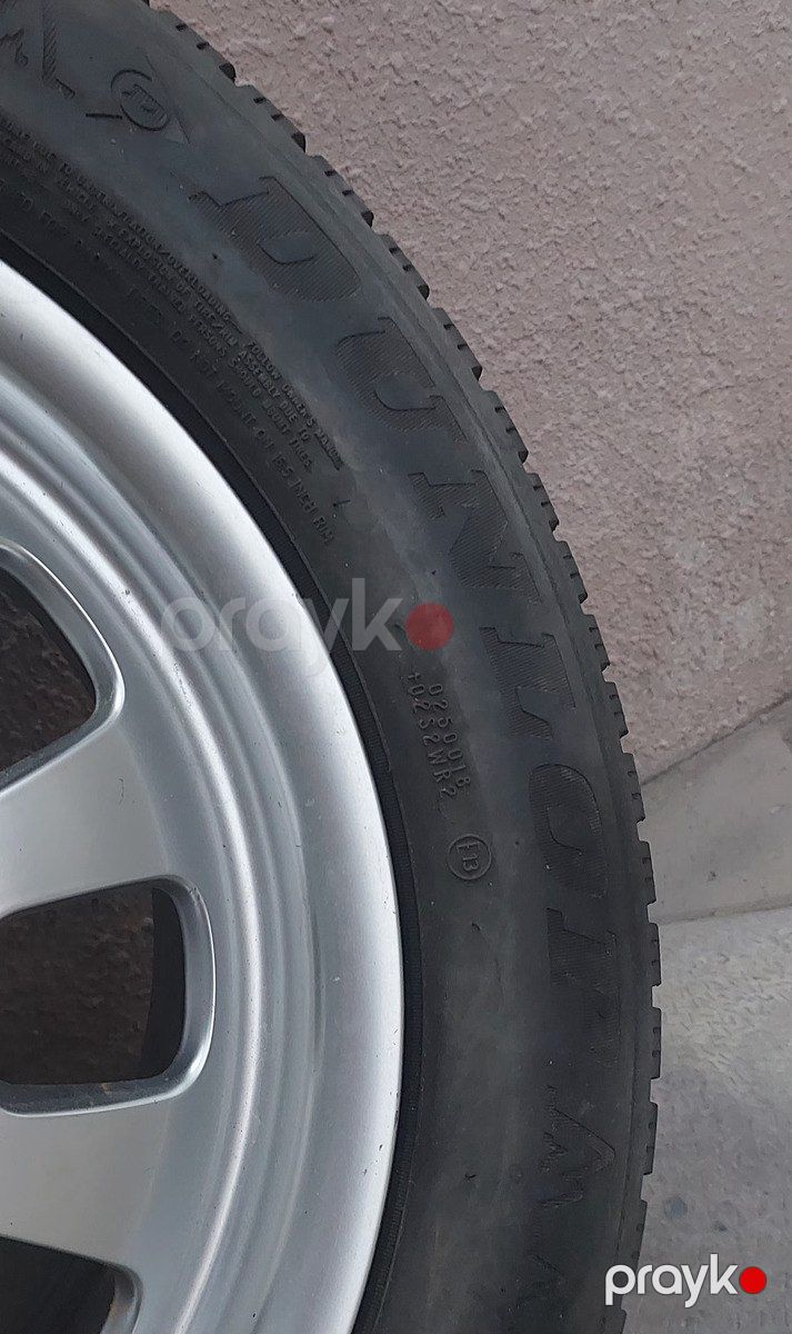 BMW təkərləri 215/60 R16 — Ehtiyat hissələri və aksesuarlar, Bakı (6)