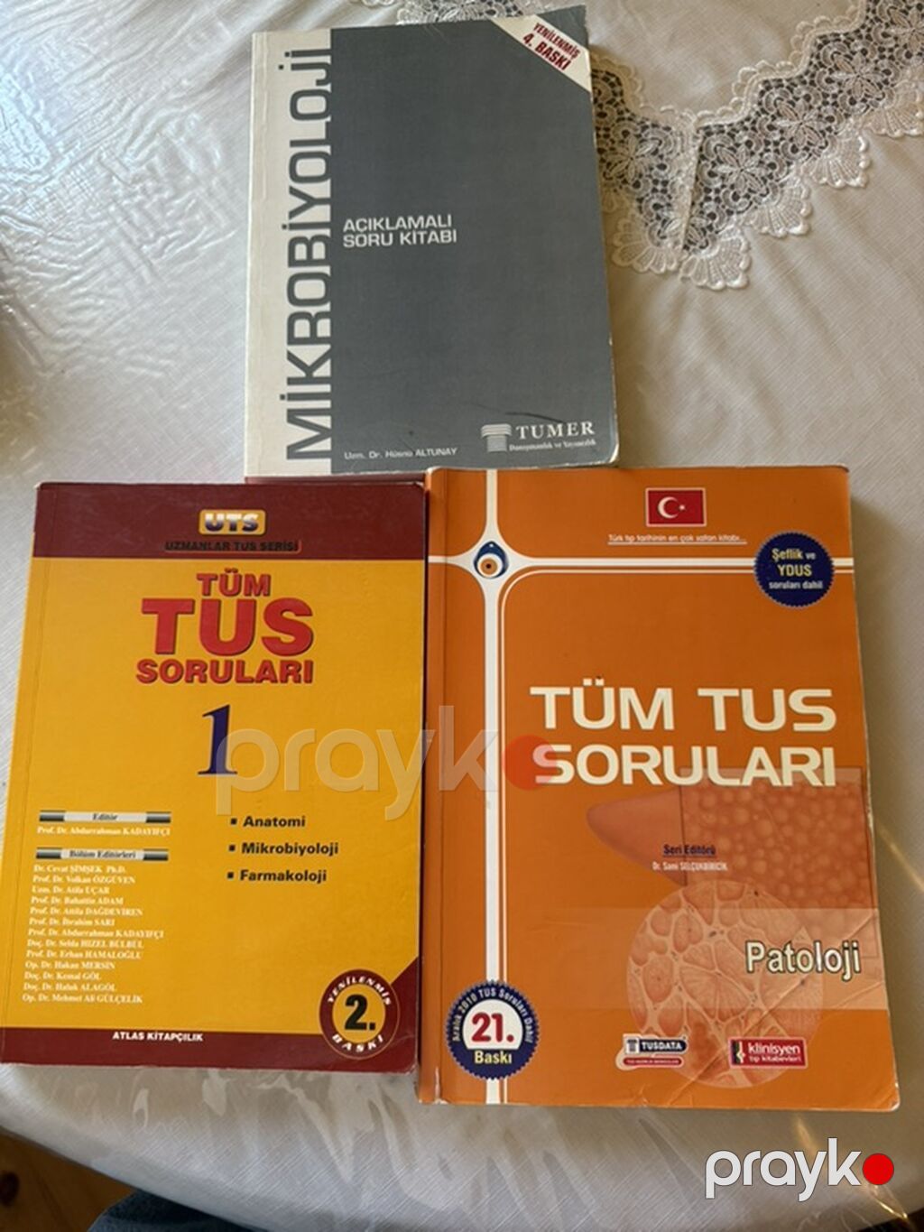 TUS hazırlığı üçün tibbi dərs vəsaitləri paketi Paketdə olan — Kitablar, Bakı (3)