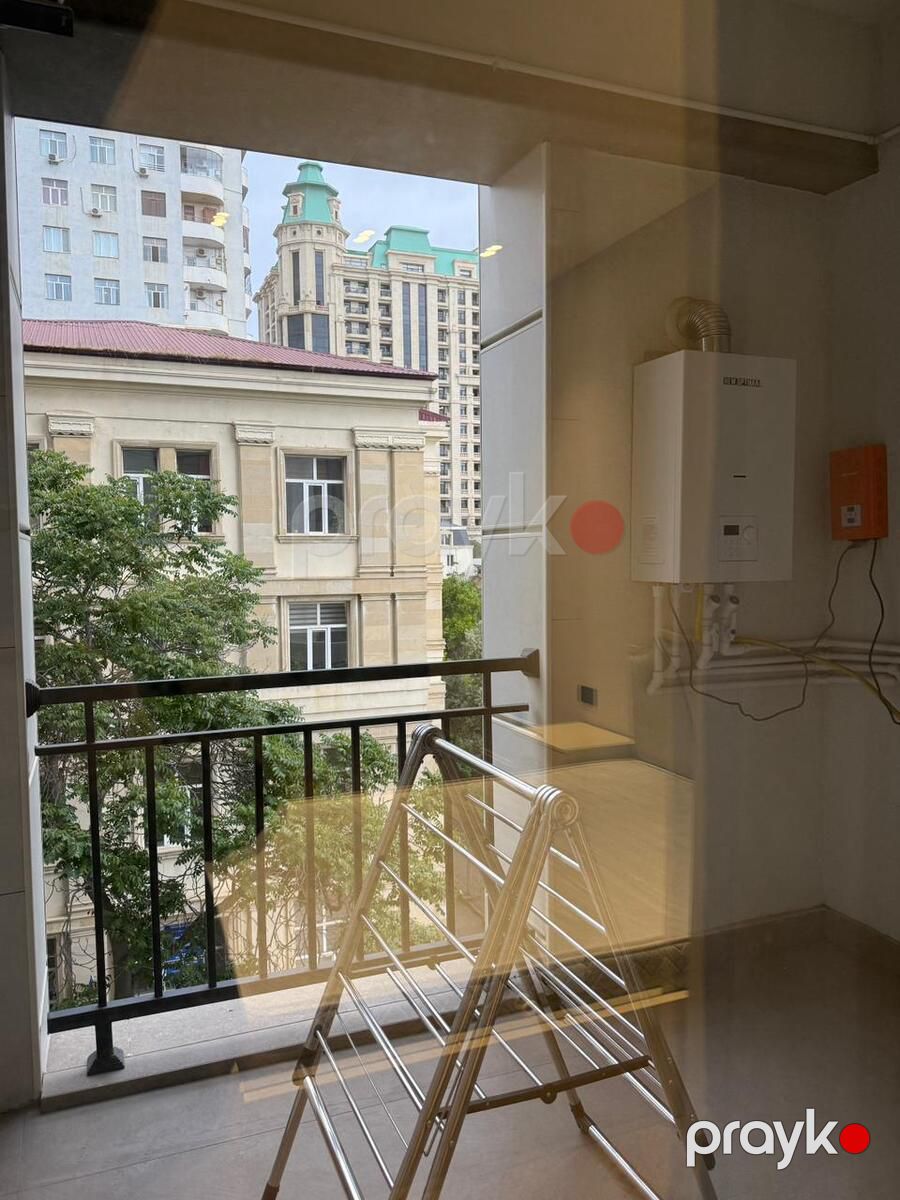 İcarəyə verilir 2 otaqlı yeni tikili 90 m² — Mənzil, Bakı (7)