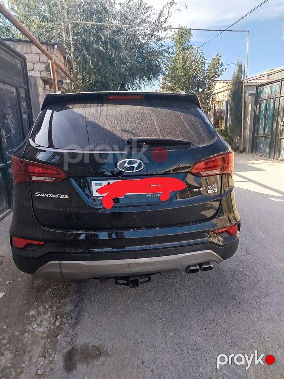 Hyundai Santa Fe, 2.0 L, 2017 il, 226 000 km — Avtomobillər, Bakı (2)