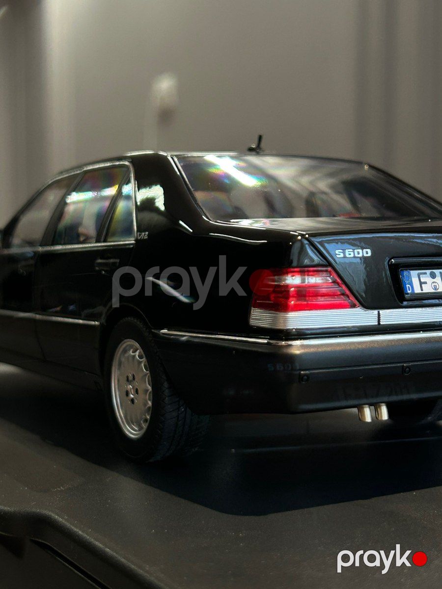 1:18 Norev Mercedes-Benz S600 (W140) modeli — Kolleksiyalar, Bakı (4)