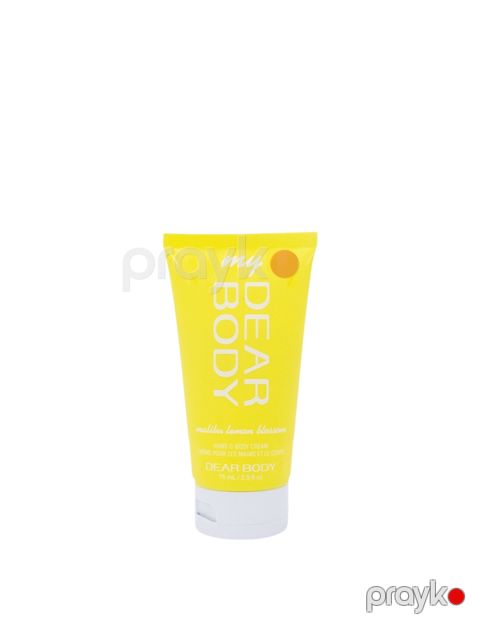 Əl və bədən kremi Dear Body malibu lemon blossom hand body cream 75 ml — Bakı