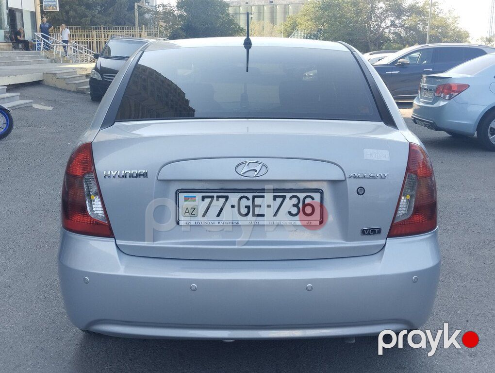 Hyundai Accent, 1.5 L, 2008 il, 285 000 km — Avtomobillər, Bakı (4)