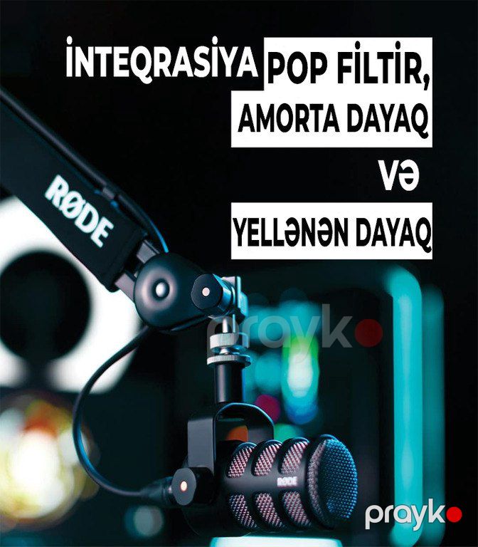 "Rode Podmic" mikrofon — Səs texnikası, Bakı (3)