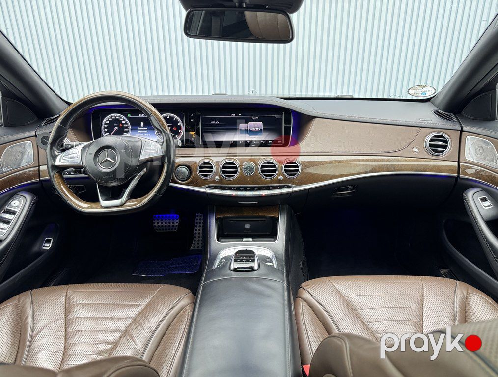 Mercedes S 500, 4.7 L, 2015 il, 214 700 km — Avtomobillər, Bakı (7)