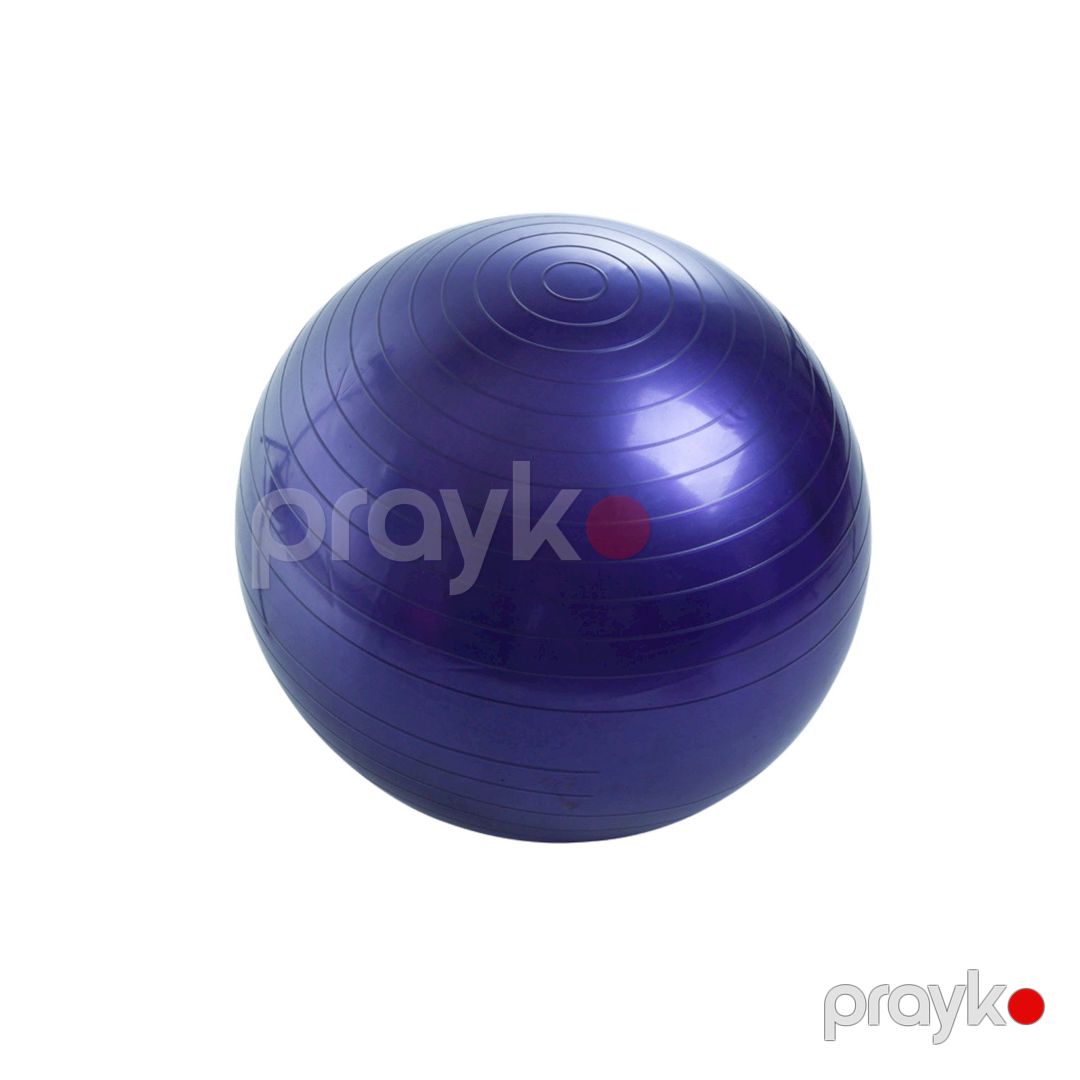 Fitnes topu Gymnic 1062 PVC, bənövşəyi, 75 sm — Mallar, Bakı (2)