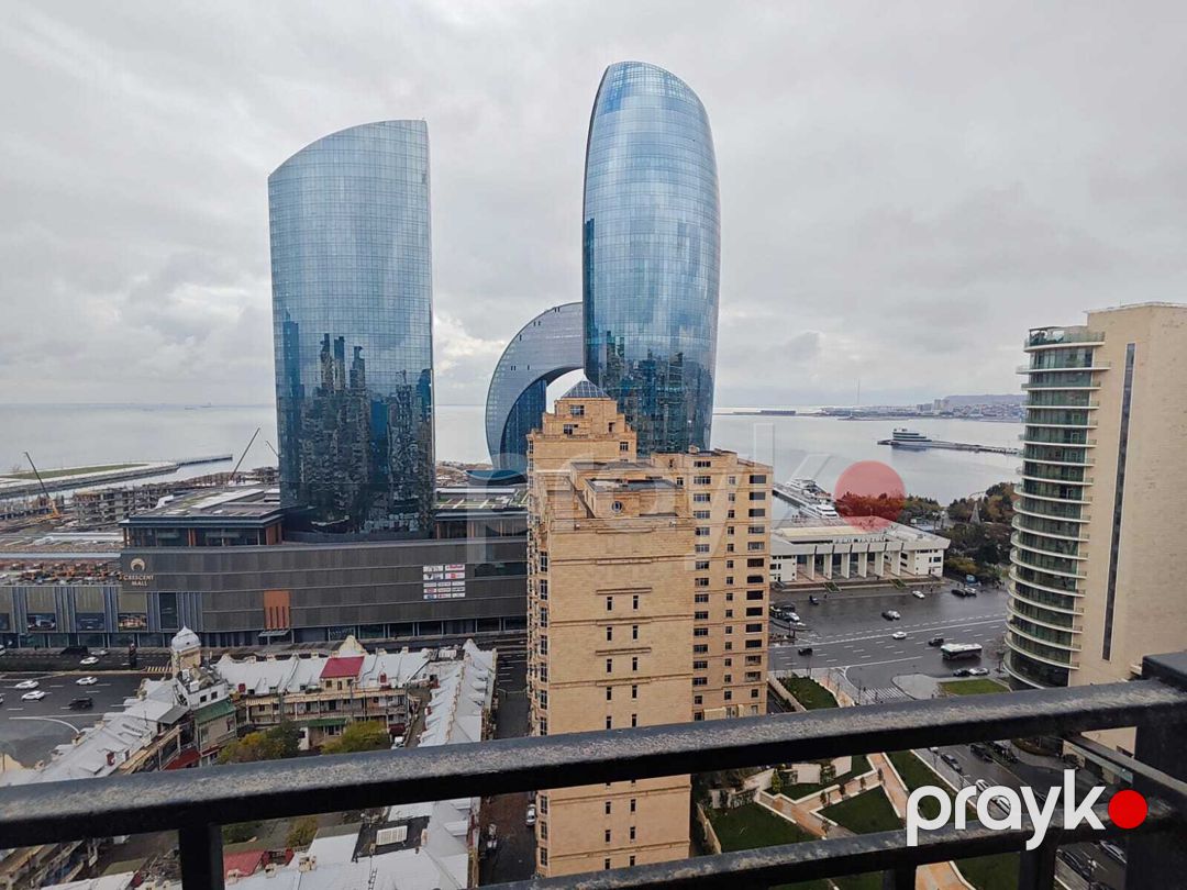 İcarəyə verilir 3 otaqlı yeni tikili 135 m² — Mənzil, Bakı (2)