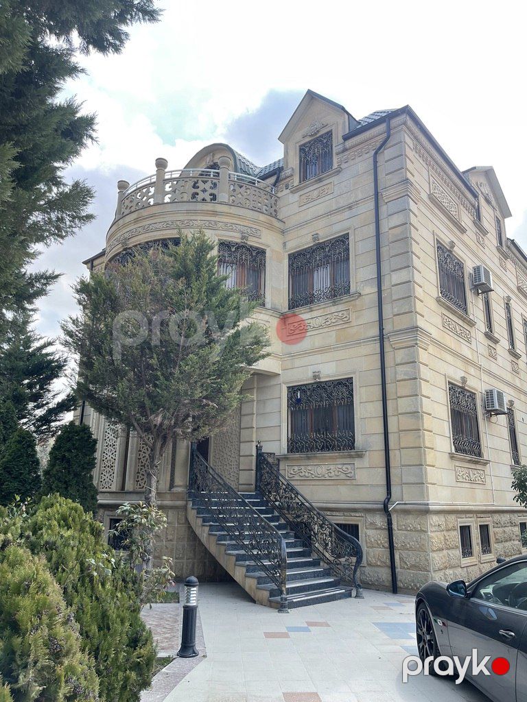 Satılır 8 otaqlı həyət evi/bağ evi 500 m² — Ev, villa, Bakı (3)