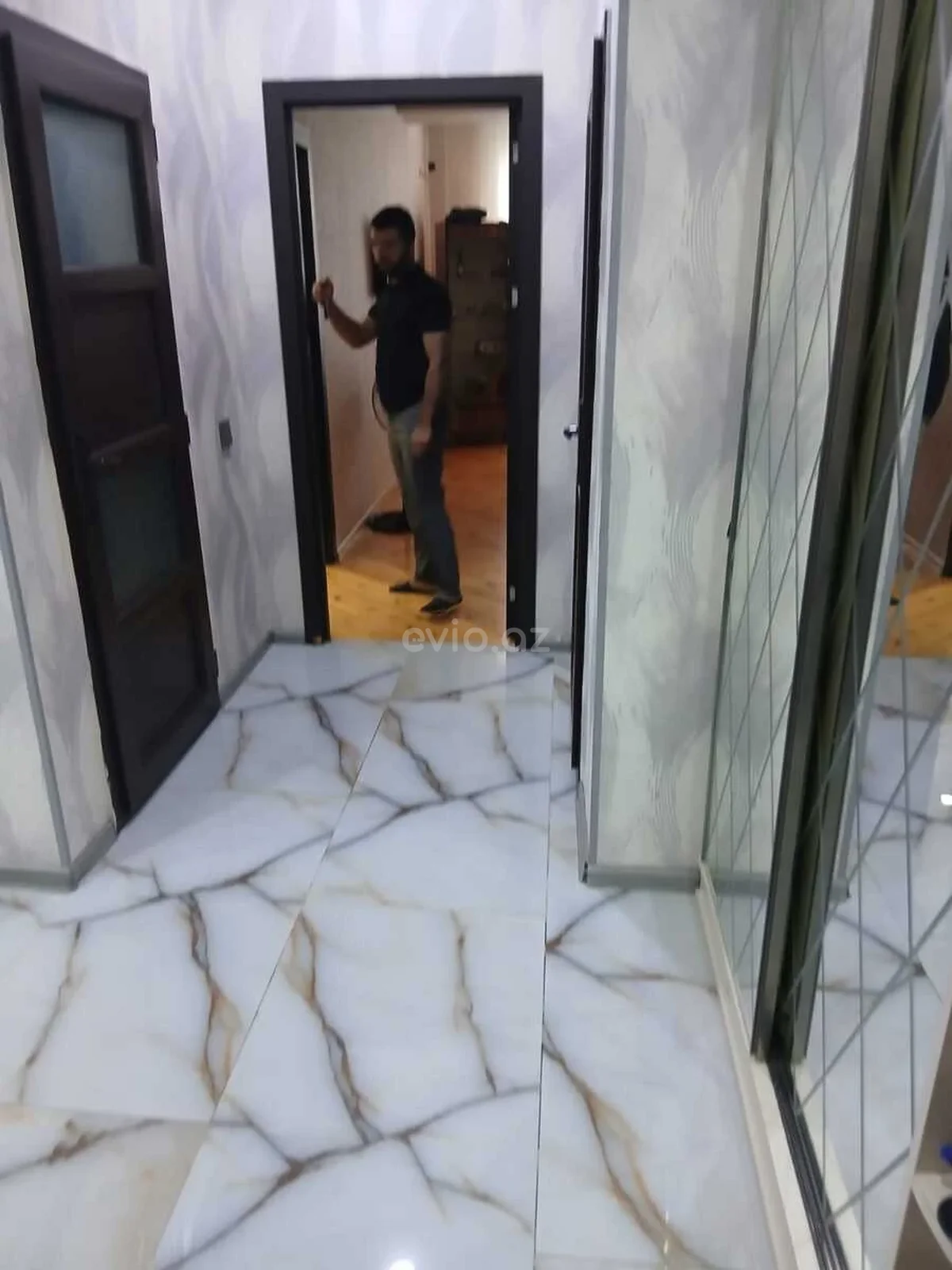 Kirayə 2 otaqlı mənzil Yeni Günəşli qəsəbəsində — Mənzil, Bakı (8)