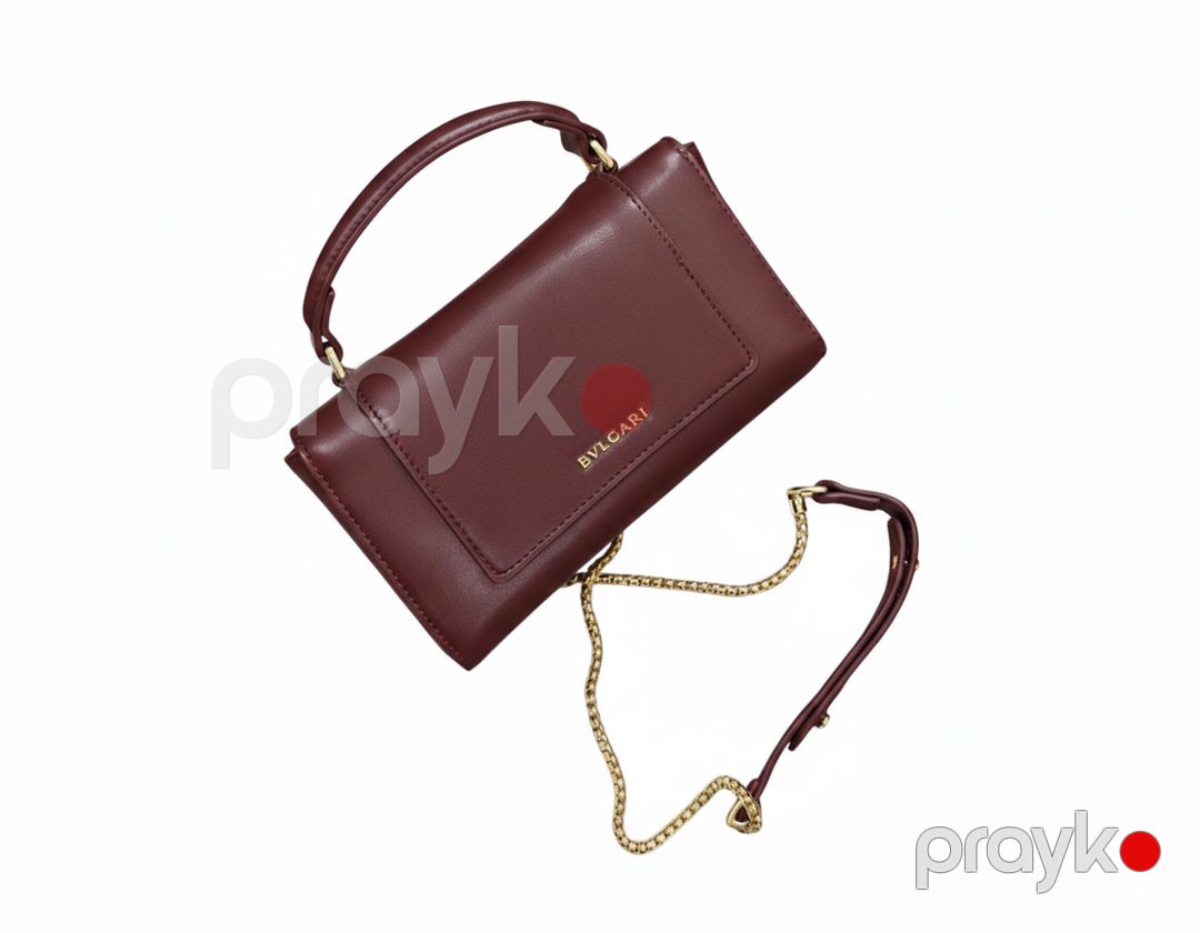 Bvlgari Serpenti Forever – Bordo Dəri Çanta 20 sm — Çantalar, çamadanlar, cüzdanlar, Bakı (3)