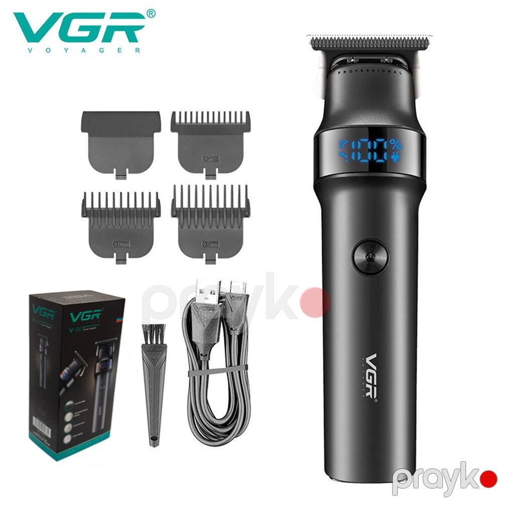 Profissional Trimmer VGR 987 - Keramik Bıçaqlı / 2000mAh / 400 Dəqiqə — Saç kəsmə maşınları, Bakı (3)