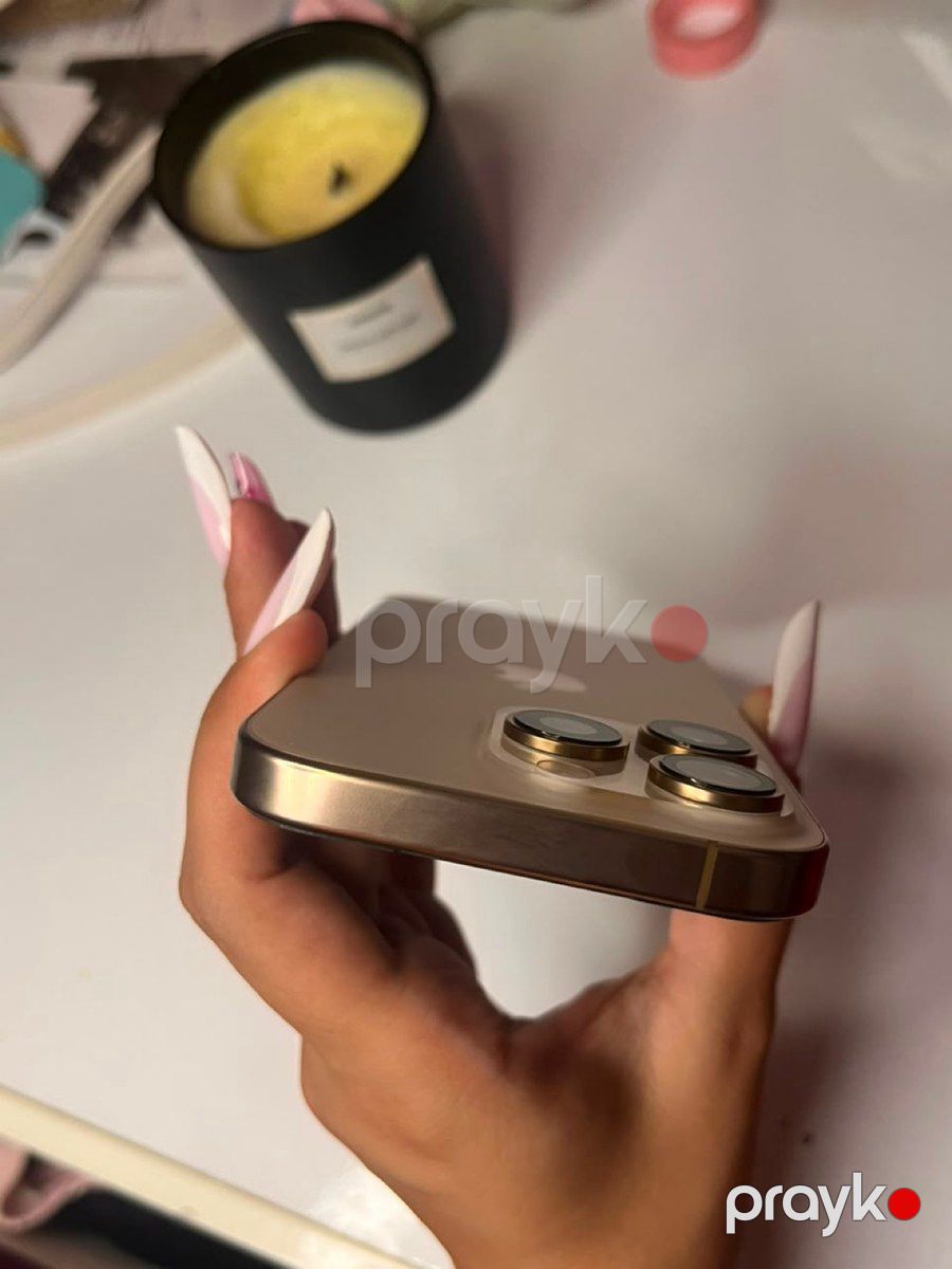 Apple iPhone 16 Pro Desert Titanium 256GB/8GB — Smartfonlar, Bakı (2)