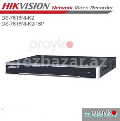 "Hikvision Ds-7616ni-k2 Nvr" cihazı — Ağıllı ev və təhlükəsizlik, Bakı (3)