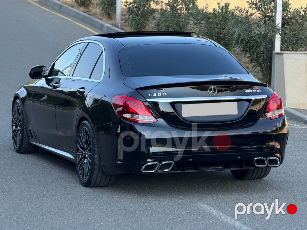 Mercedes C 300 4MATIC, 2.0 L, 2017 il, 135 000 km — Avtomobillər, Gəncə (6)