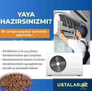 kondisionerlərin təmiri zəmanətlə 7/24 — Bakı