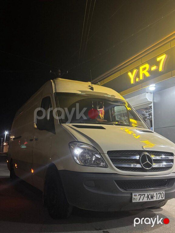 Mercedes Sprinter 313, 2.7 L, 2007 il, 372 000 km — Yük maşınları, Sumqayıt (2)
